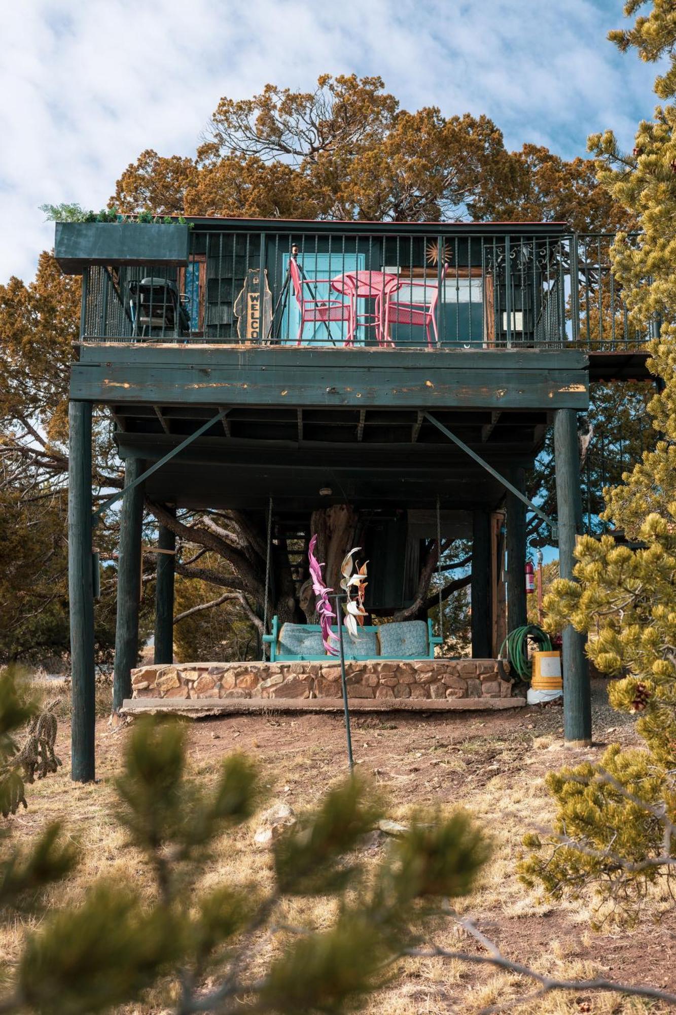 הוילה Nogal Ashley'S Treehouse At El Mistico Ranch מראה חיצוני תמונה